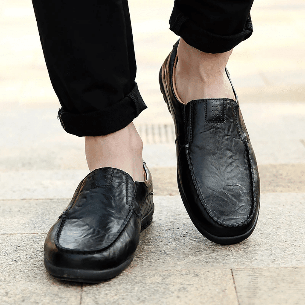 Leather Moccasin for Men Verno